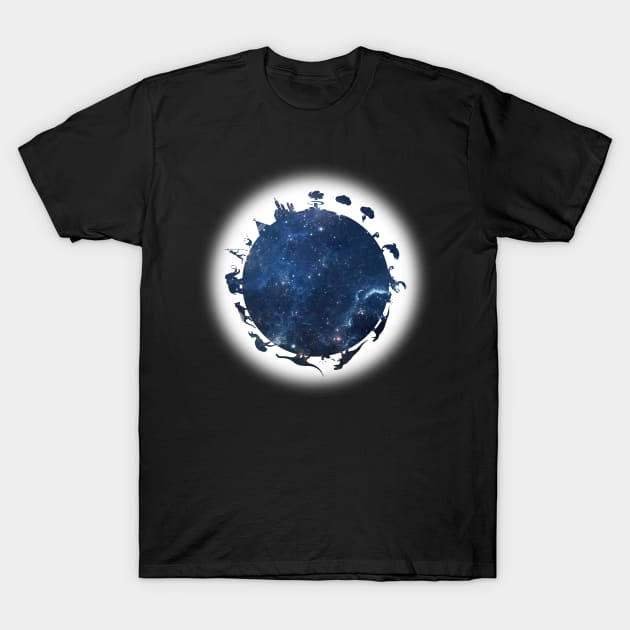 Cycle of Evolution T-Shirt by PurpleMoose